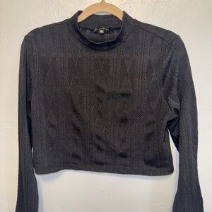 Elegant Black Women's Top